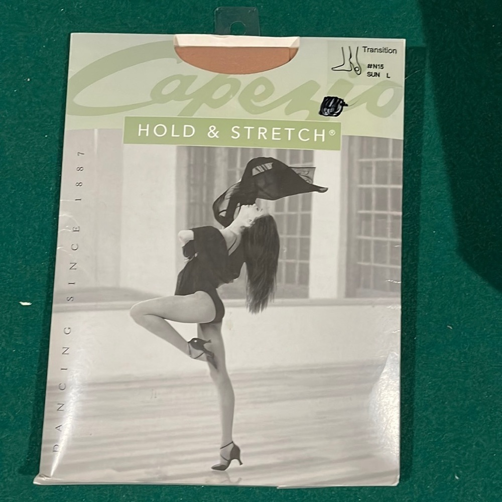 New Capezio adult transition tights sun